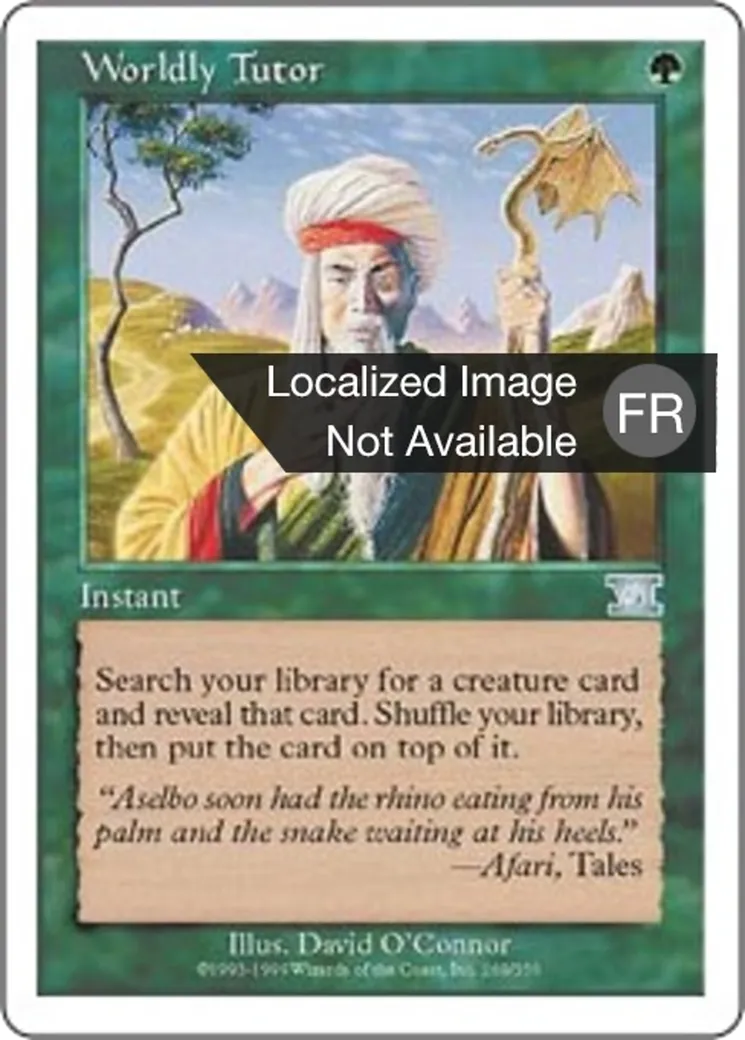 Précepteur matérialiste from Classic Sixth Edition - Magic: The Gathering