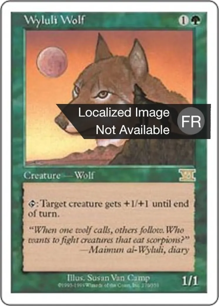Loup de Wylouli — Classic Sixth Edition — Magic: The Gathering
