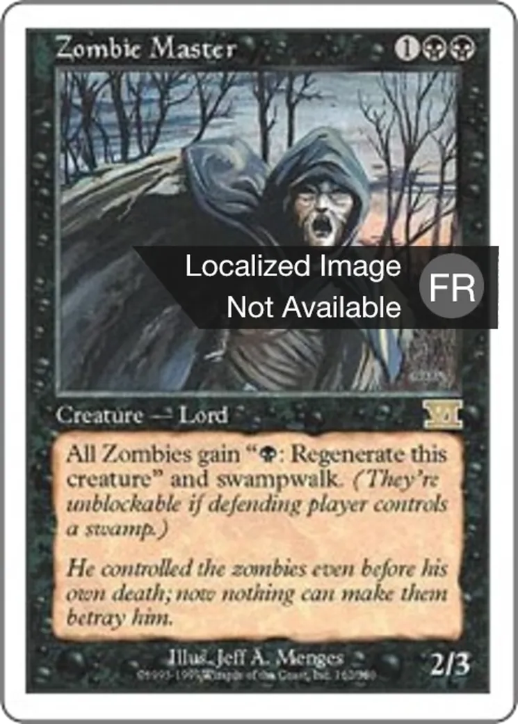 Maître des zombies — Classic Sixth Edition — Magic: The Gathering