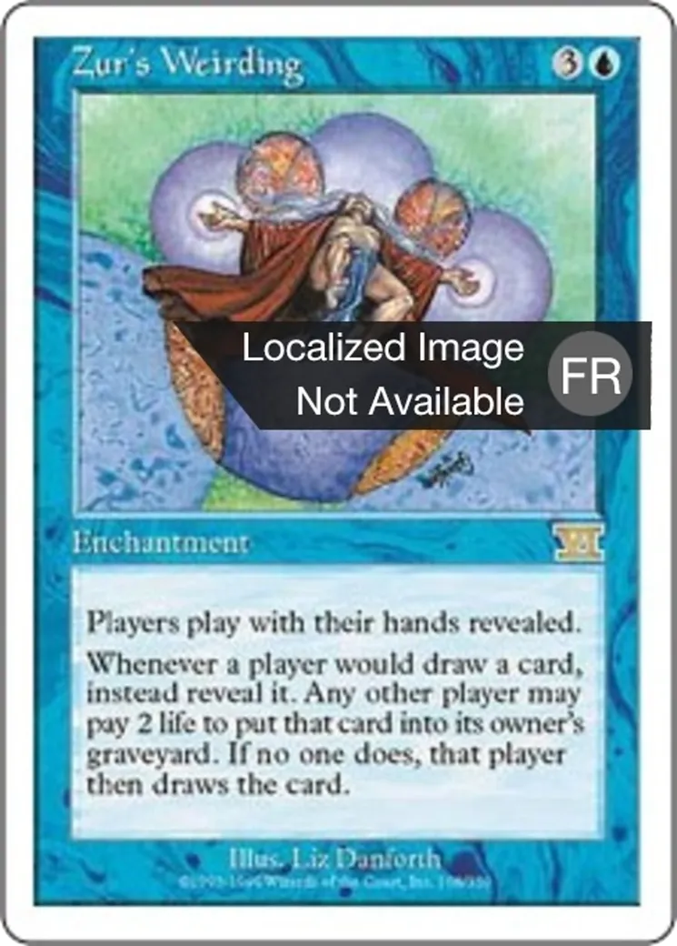 Déterminisme selon Zur — Classic Sixth Edition — Magic: The Gathering