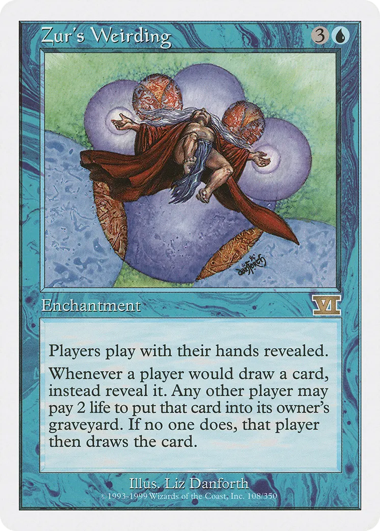 Zur's Weirding — Classic Sixth Edition — Magic: The Gathering
