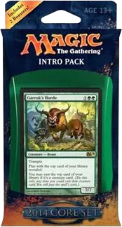2014 Core Set Intro Pack Bestial Strength — Magic 2014 — Magic: The Gathering