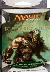 Duels of the Planeswalkers Teeth of the Predator Garruk Wildspeaker Deck — Duels of the Planeswalkers — Magic: The Gathering