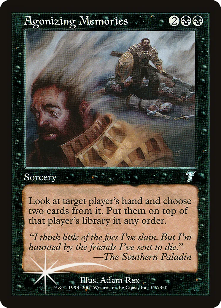 Affres du souvenir from Seventh Edition - Magic: The Gathering