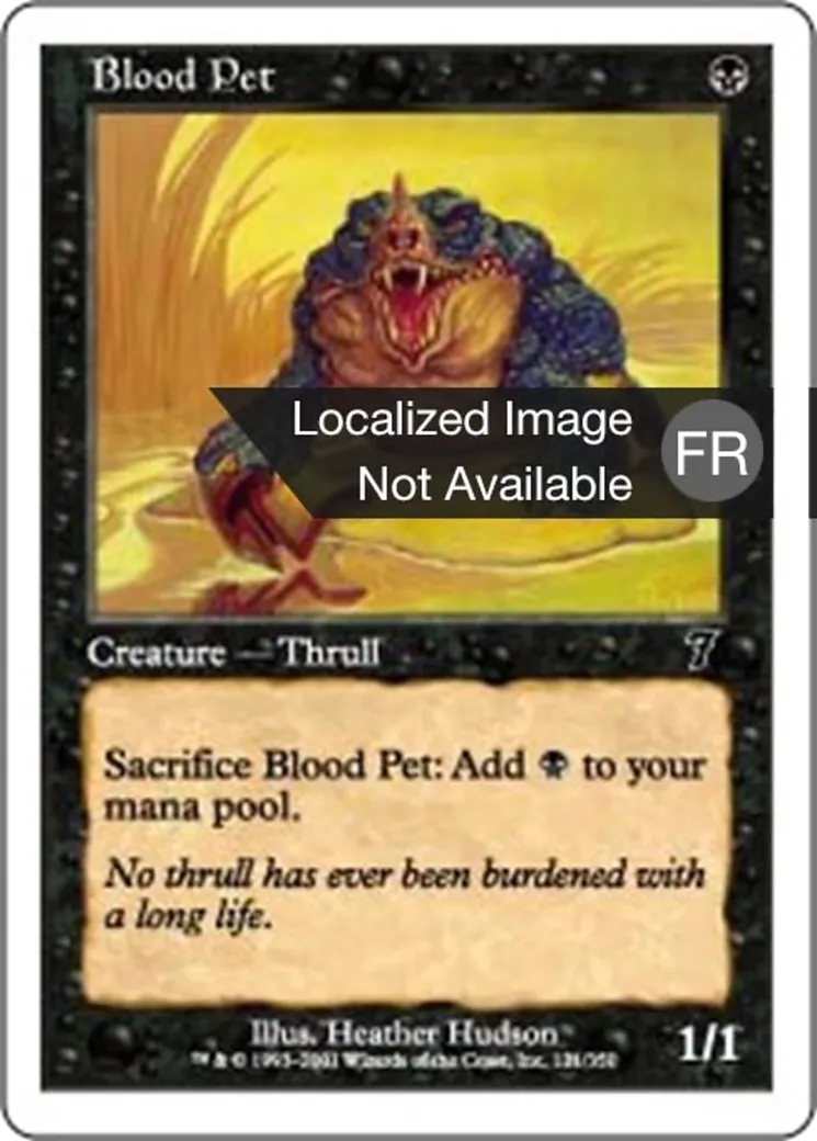 Animalcule de sang — Seventh Edition — Magic: The Gathering