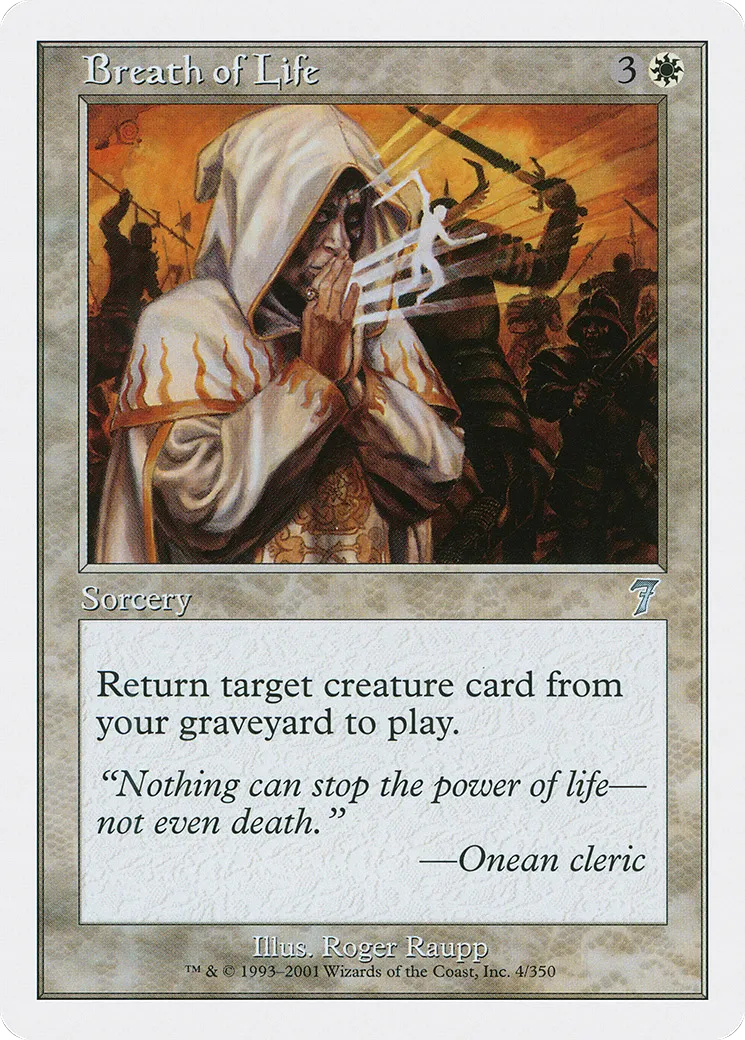 Souffle de vie — Seventh Edition — Magic: The Gathering