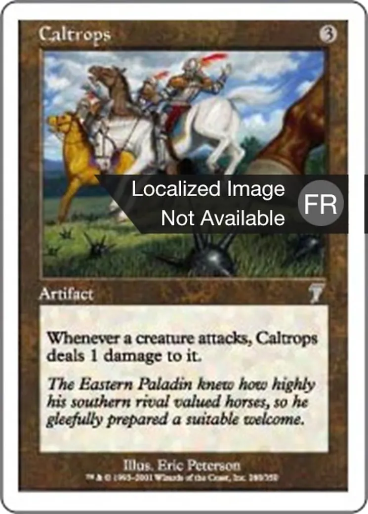 Chausse-trapes — Seventh Edition — Magic: The Gathering