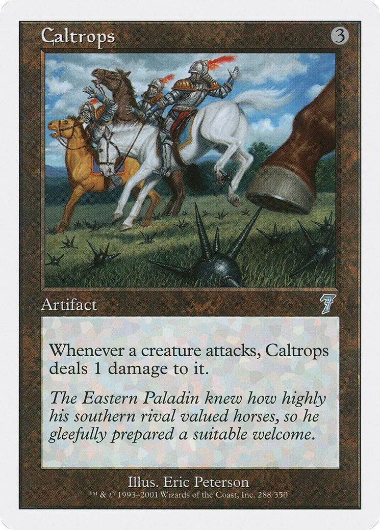 Caltrops — Seventh Edition — Magic: The Gathering