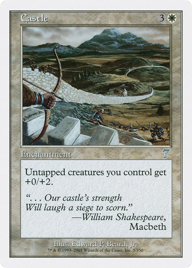 Château fort — Seventh Edition — Magic: The Gathering