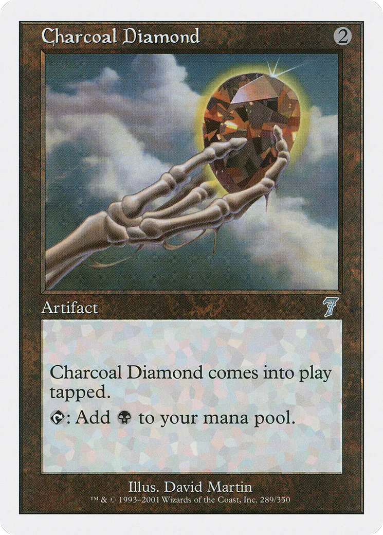 Charcoal Diamond — Seventh Edition — Magic: The Gathering