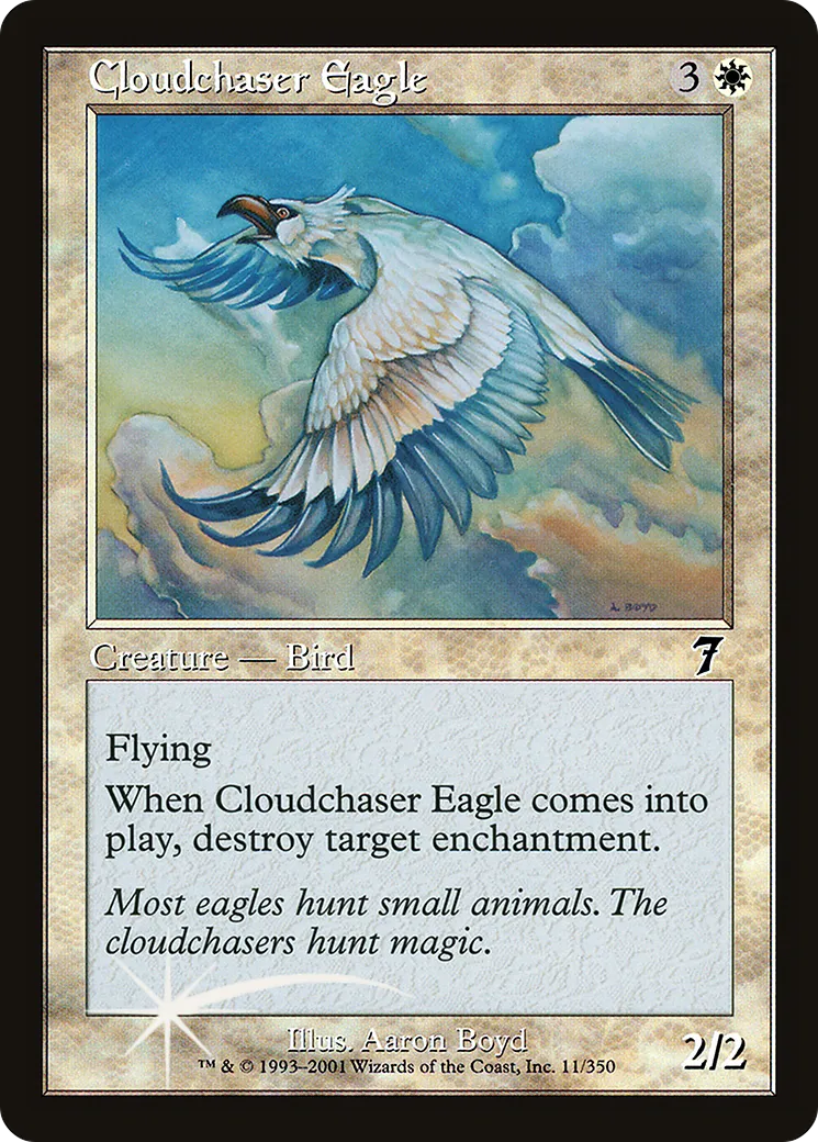 Cloudchaser Eagle — Seventh Edition — Magic: The Gathering