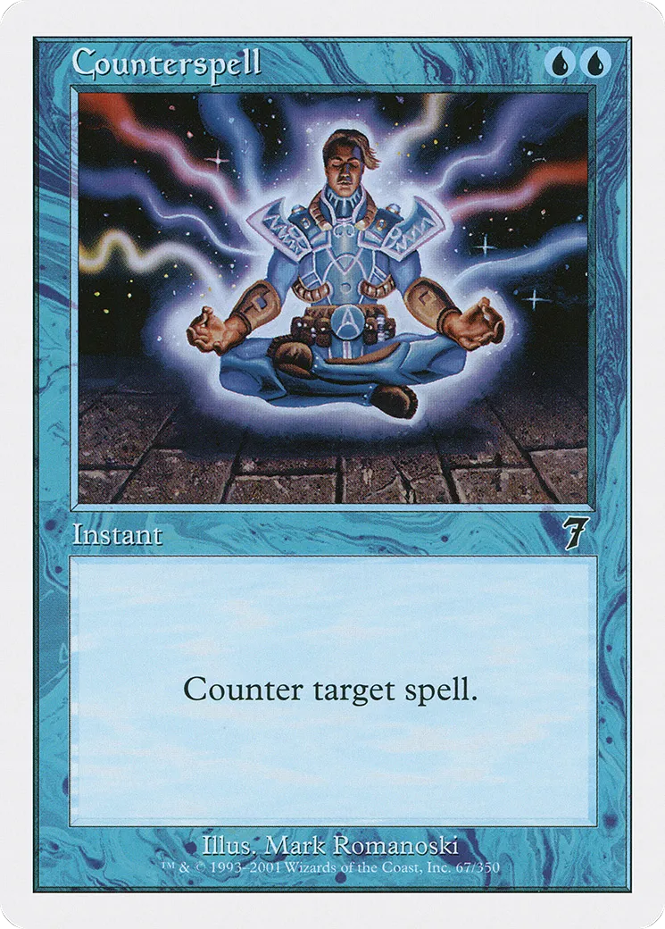 Counterspell — Seventh Edition — Magic: The Gathering