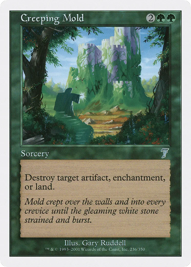 Moisissure rampante — Seventh Edition — Magic: The Gathering