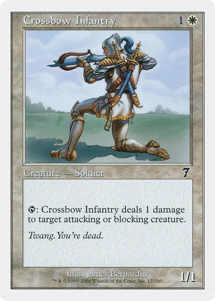 Arbalétriers à pied — Seventh Edition — Magic: The Gathering