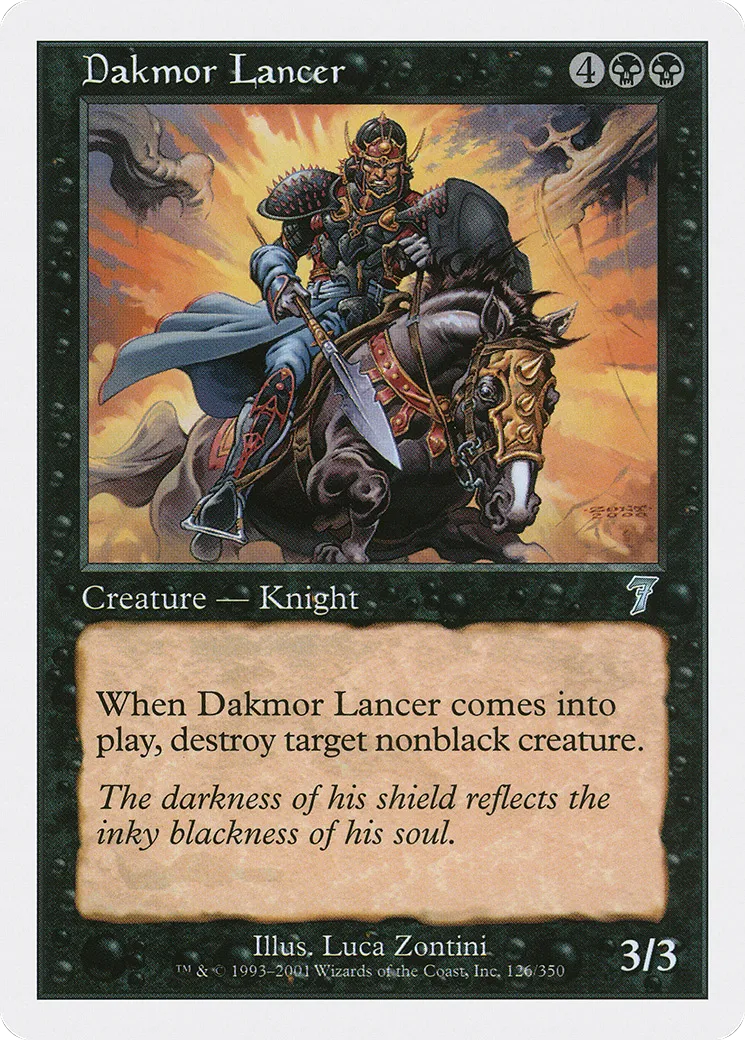 Lancier du Marennois — Seventh Edition — Magic: The Gathering