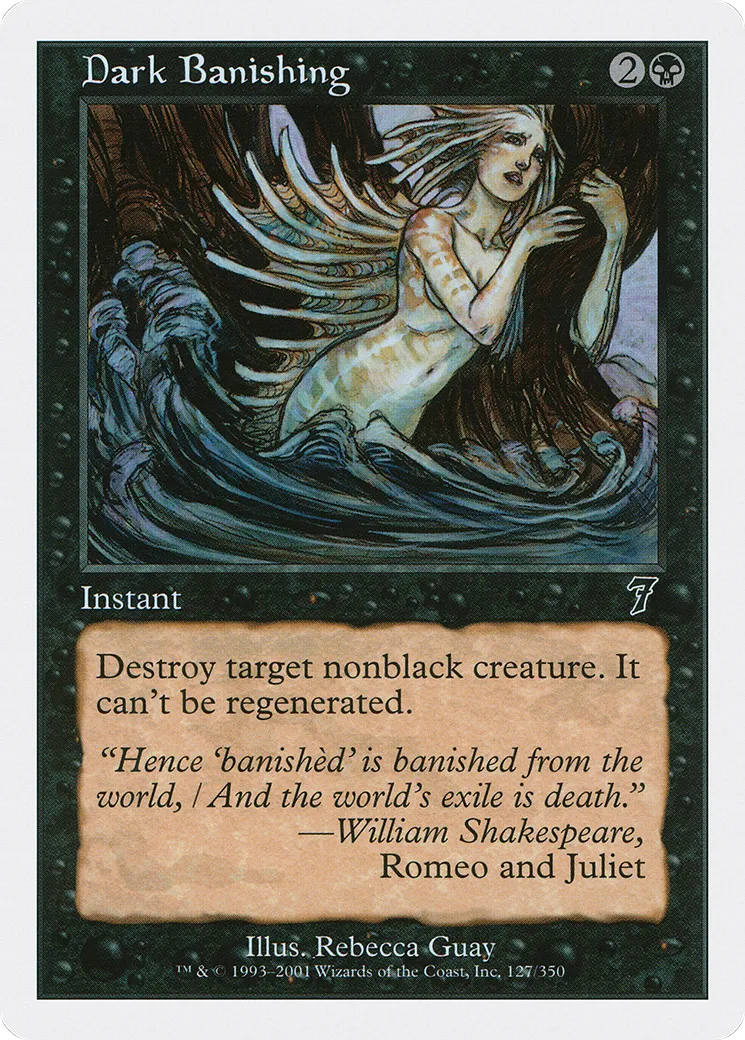 Obscur bannissement — Seventh Edition — Magic: The Gathering