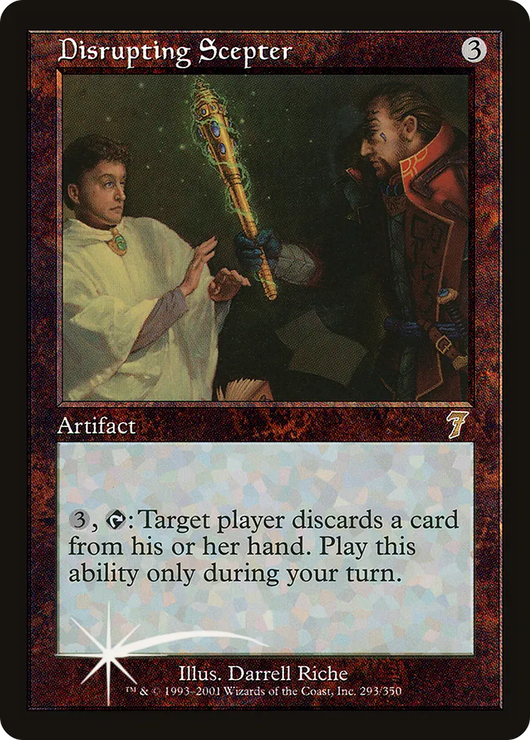 Sceptre de dislocation — Seventh Edition — Magic: The Gathering