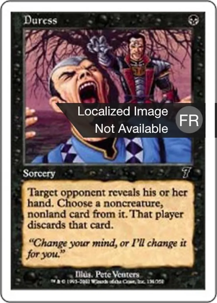 Contrainte — Seventh Edition — Magic: The Gathering