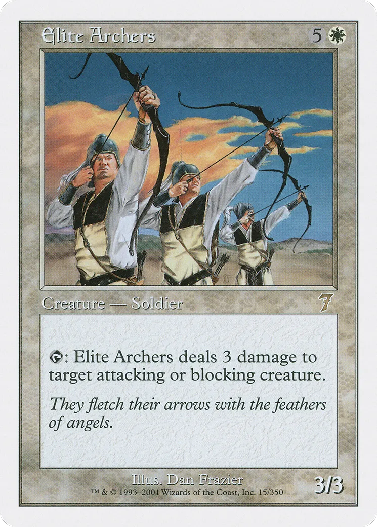Elite Archers — Seventh Edition — Magic: The Gathering