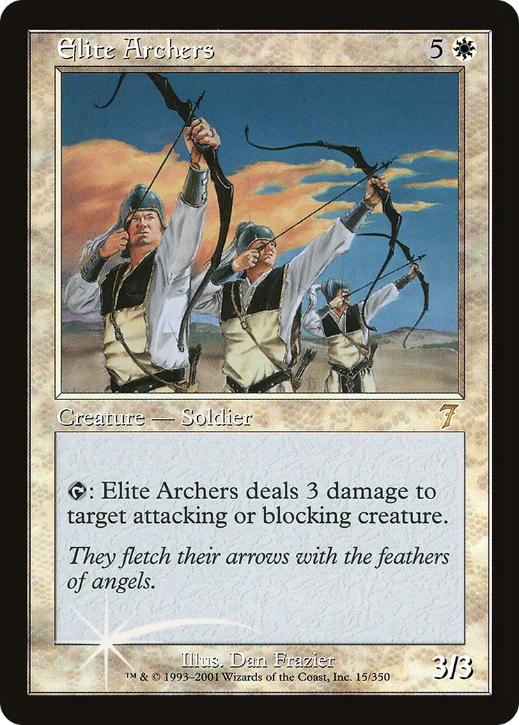 Elite Archers — Seventh Edition — Magic: The Gathering