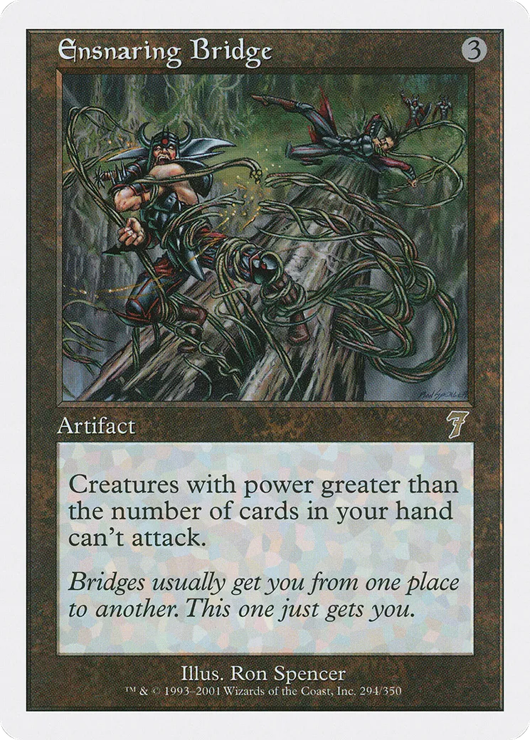Ensnaring Bridge — Seventh Edition — Magic: The Gathering