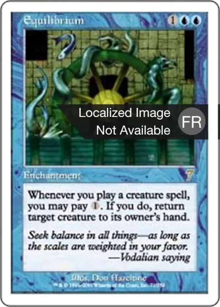 Équilibre — Seventh Edition — Magic: The Gathering