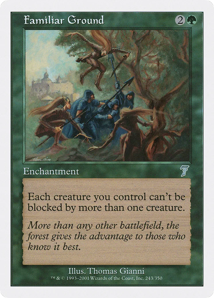 Familiar Ground — Seventh Edition — Magic: The Gathering