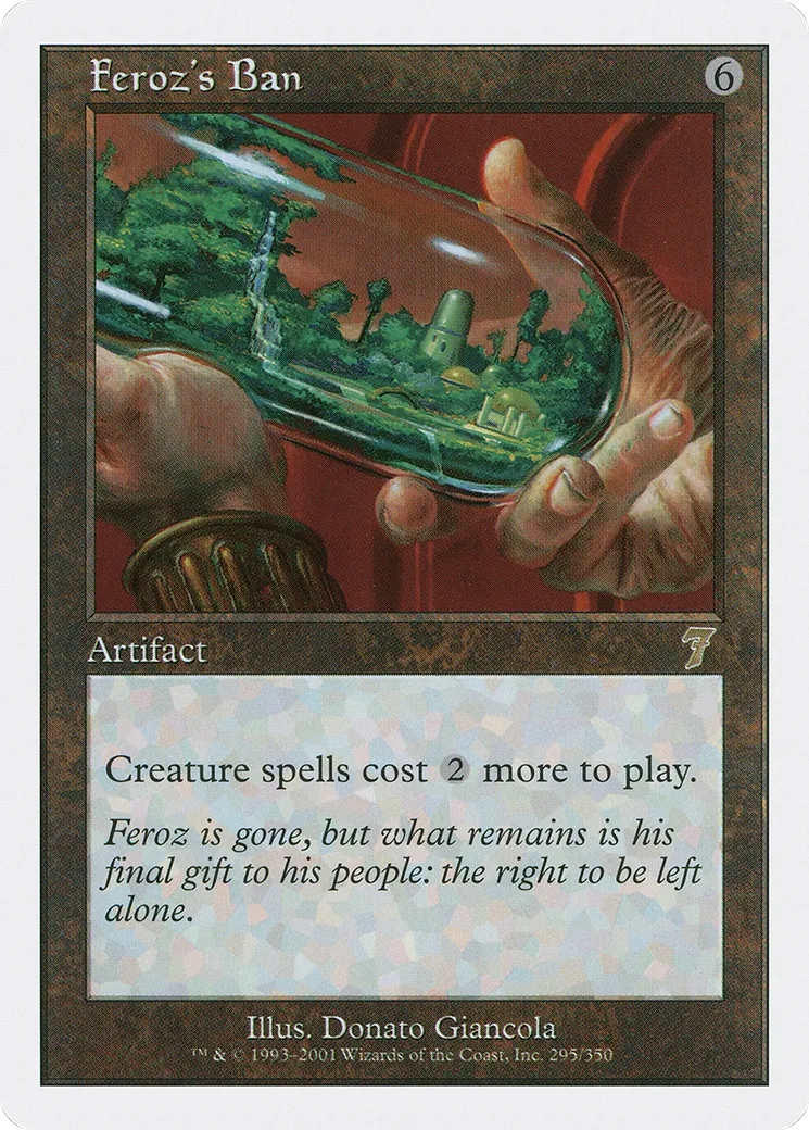 Feroz's Ban — Seventh Edition — Magic: The Gathering