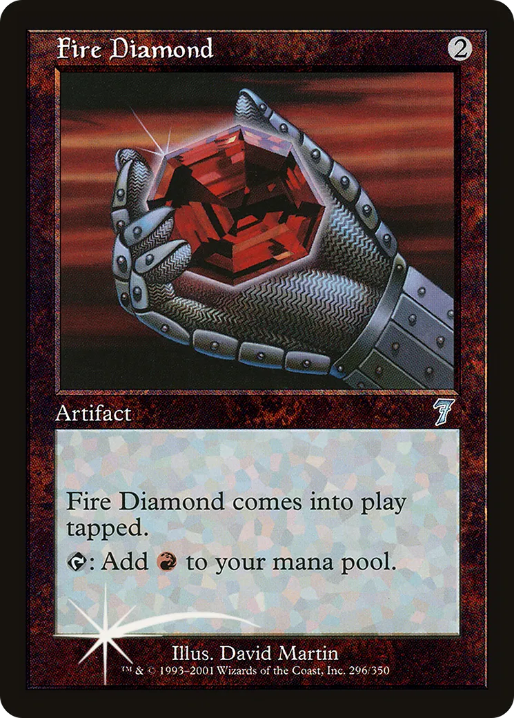 Diamant du feu — Seventh Edition — Magic: The Gathering