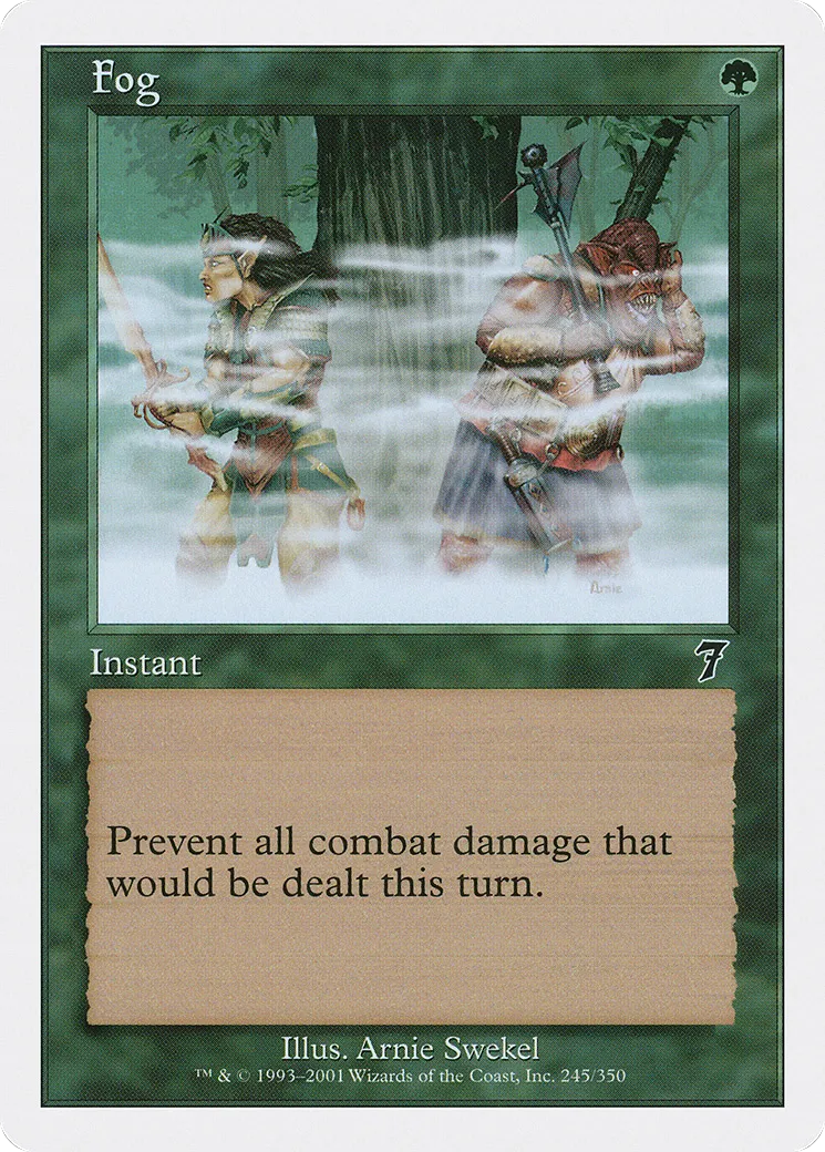 Brouillard — Seventh Edition — Magic: The Gathering