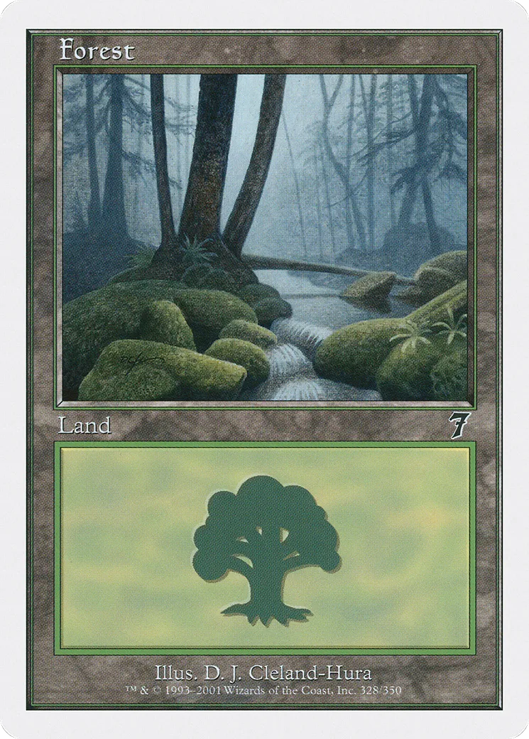 Forest — Seventh Edition — Magic: The Gathering