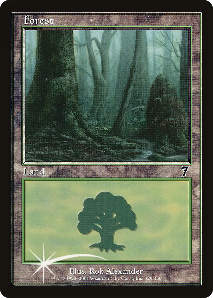Forest — Seventh Edition — Magic: The Gathering