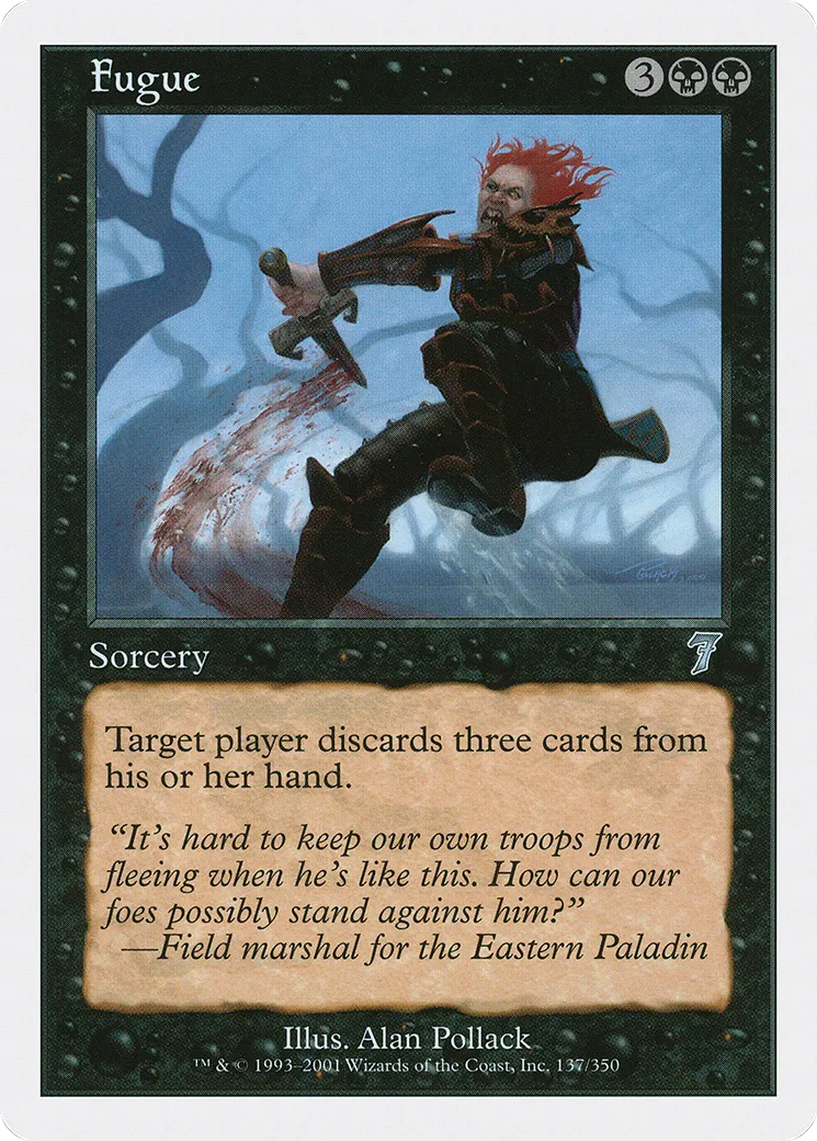 Fugue mentale — Seventh Edition — Magic: The Gathering