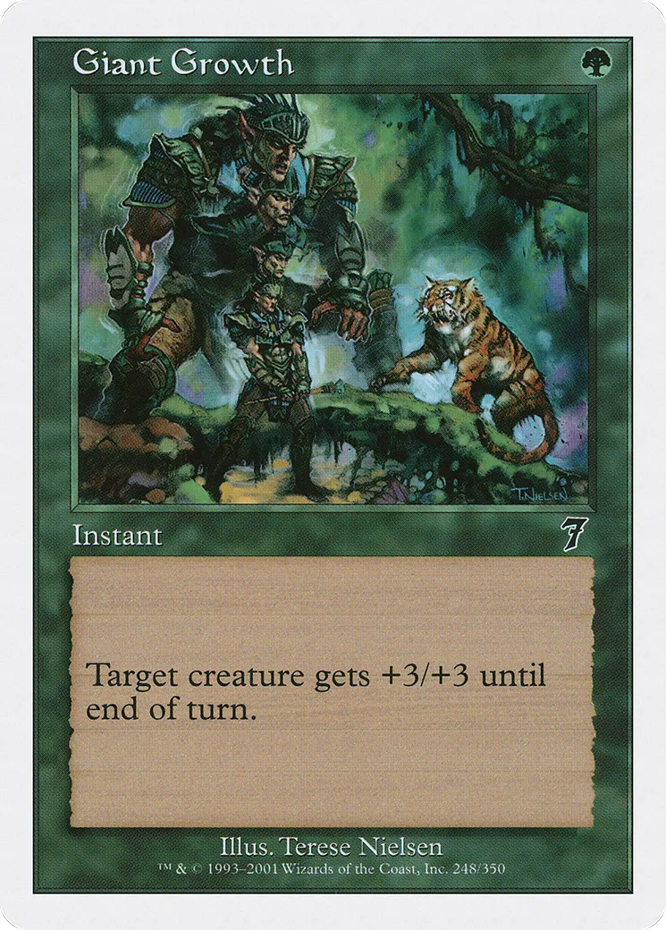 Croissance gigantesque — Seventh Edition — Magic: The Gathering