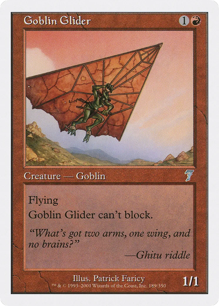 Goblin Glider — Seventh Edition — Magic: The Gathering
