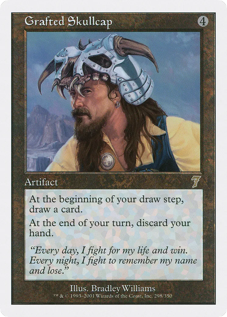 Grafted Skullcap — Seventh Edition — Magic: The Gathering