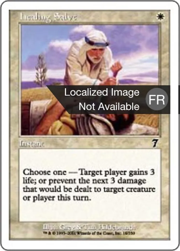 Onguent de soins — Seventh Edition — Magic: The Gathering