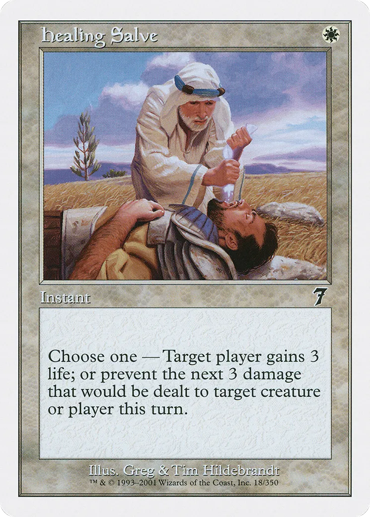 Onguent de soins — Seventh Edition — Magic: The Gathering