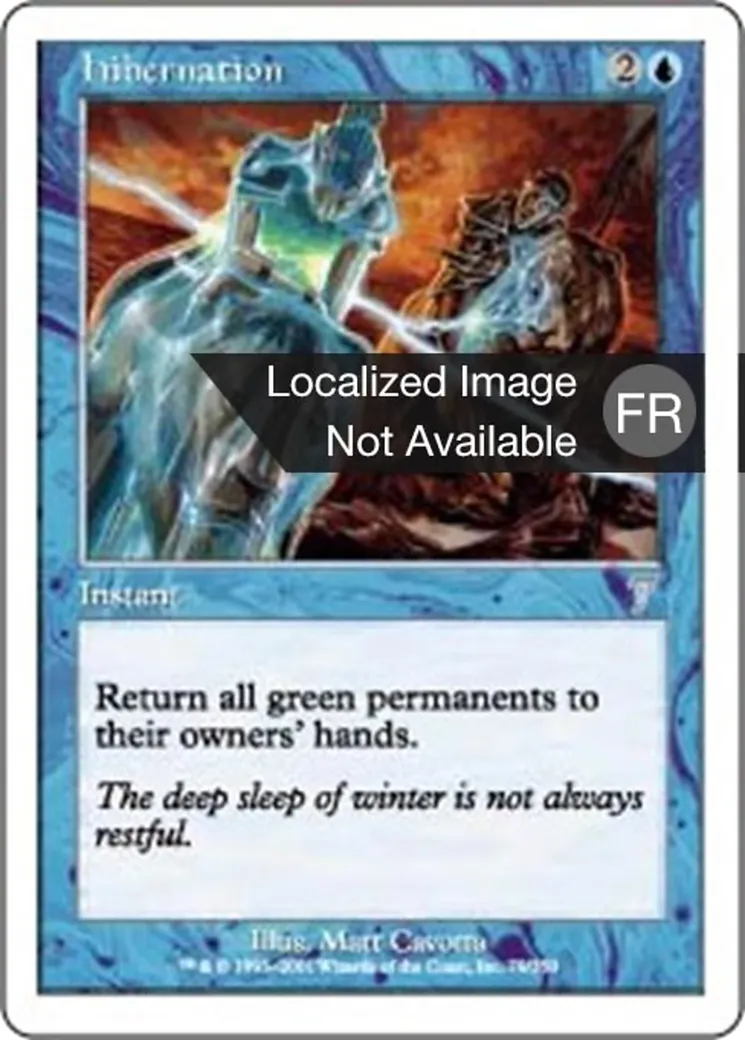 Hibernation — Seventh Edition — Magic: The Gathering