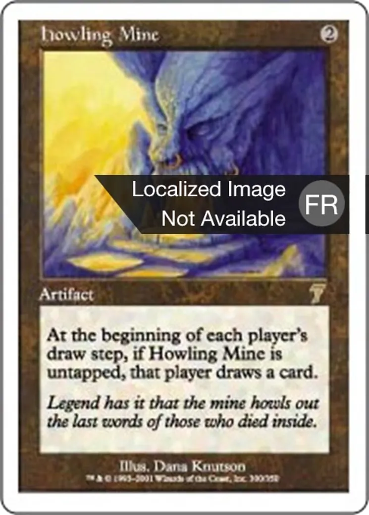 Mine rugissante — Seventh Edition — Magic: The Gathering