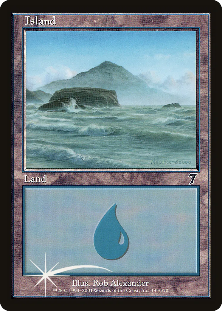 Island — Seventh Edition — Magic: The Gathering