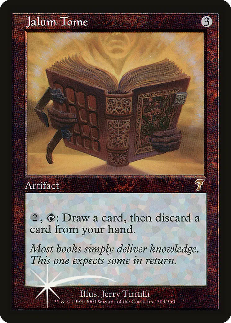 Jalum Tome — Seventh Edition — Magic: The Gathering