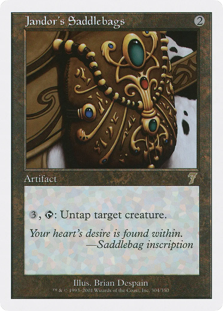 Jandor's Saddlebags — Seventh Edition — Magic: The Gathering