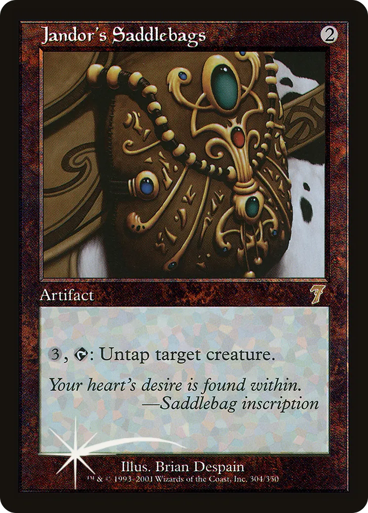 Jandor's Saddlebags — Seventh Edition — Magic: The Gathering