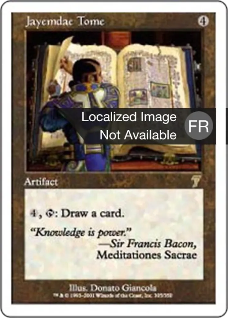 Grimoire de Jayemdae — Seventh Edition — Magic: The Gathering
