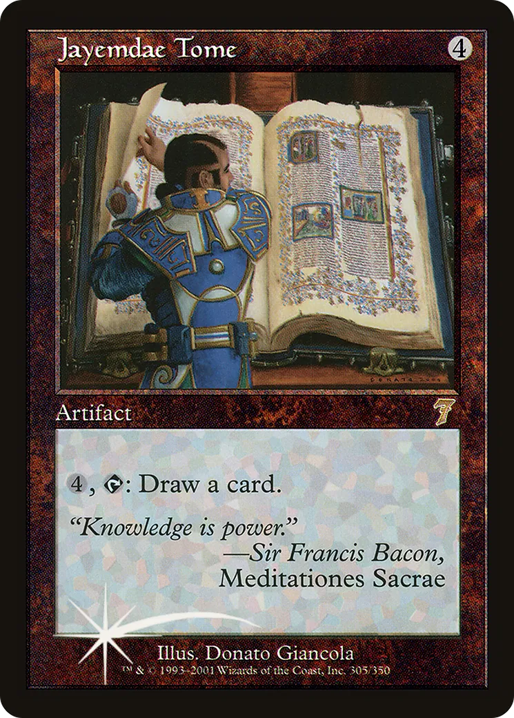 Jayemdae Tome — Seventh Edition — Magic: The Gathering