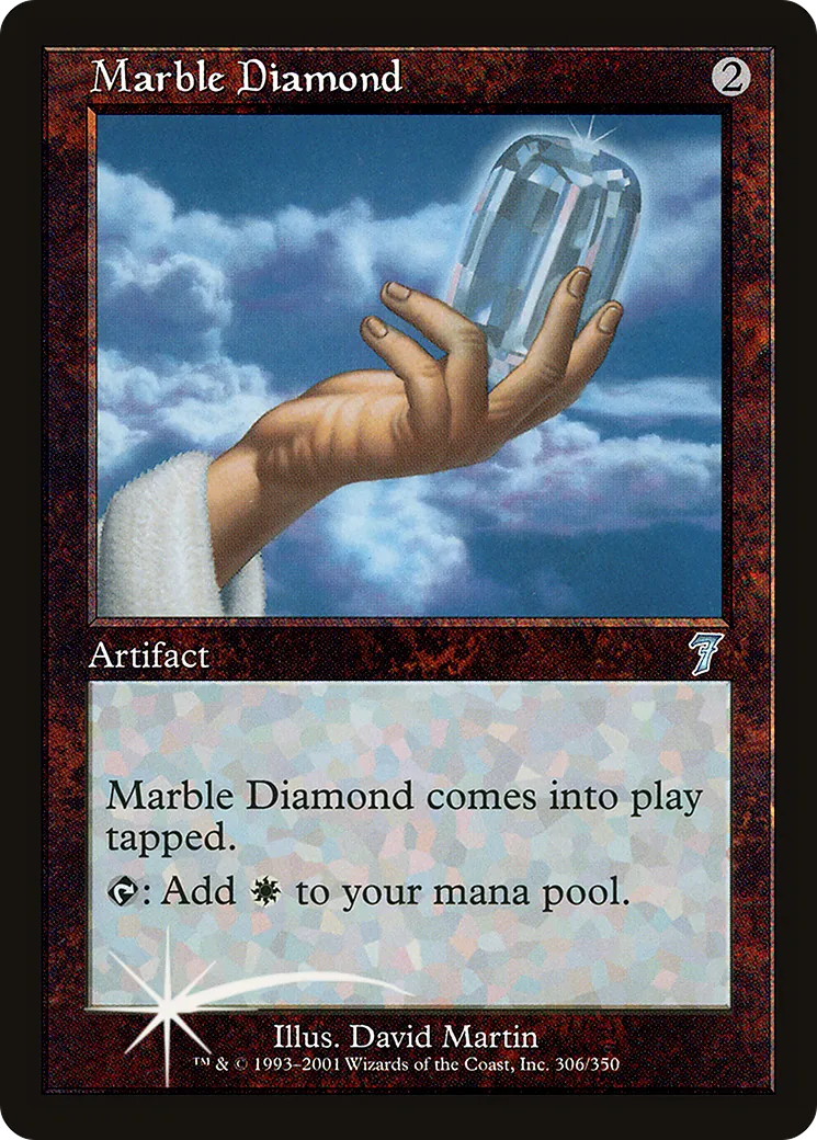 Marble Diamond — Seventh Edition — Magic: The Gathering