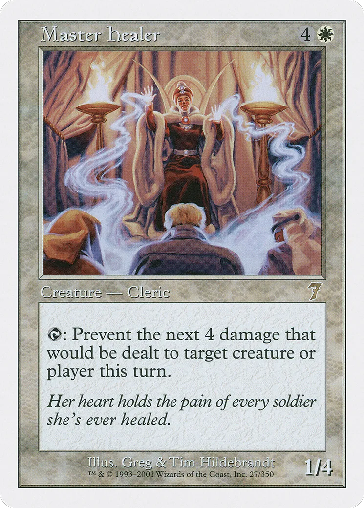 Master Healer — Seventh Edition — Magic: The Gathering