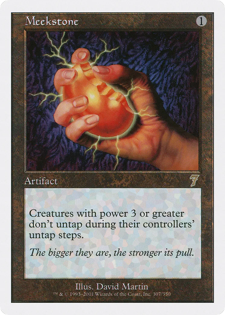 Meekstone — Seventh Edition — Magic: The Gathering
