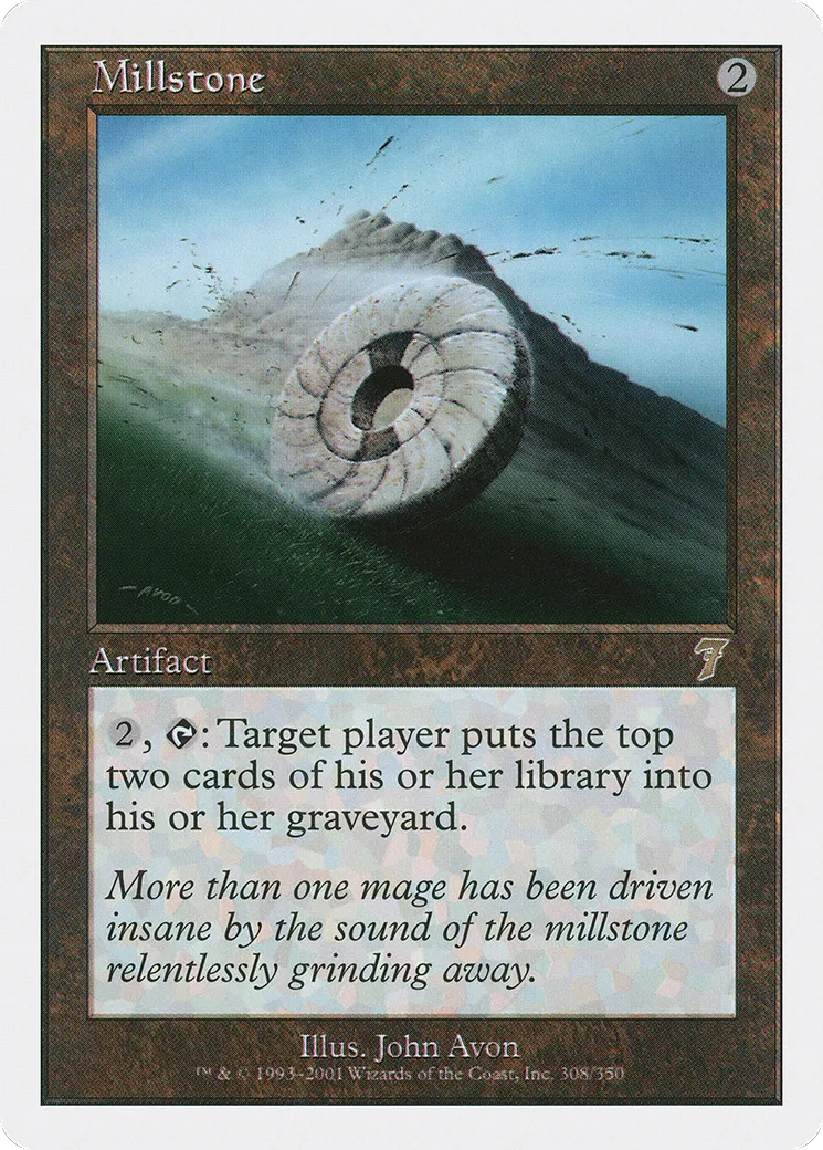 Millstone — Seventh Edition — Magic: The Gathering